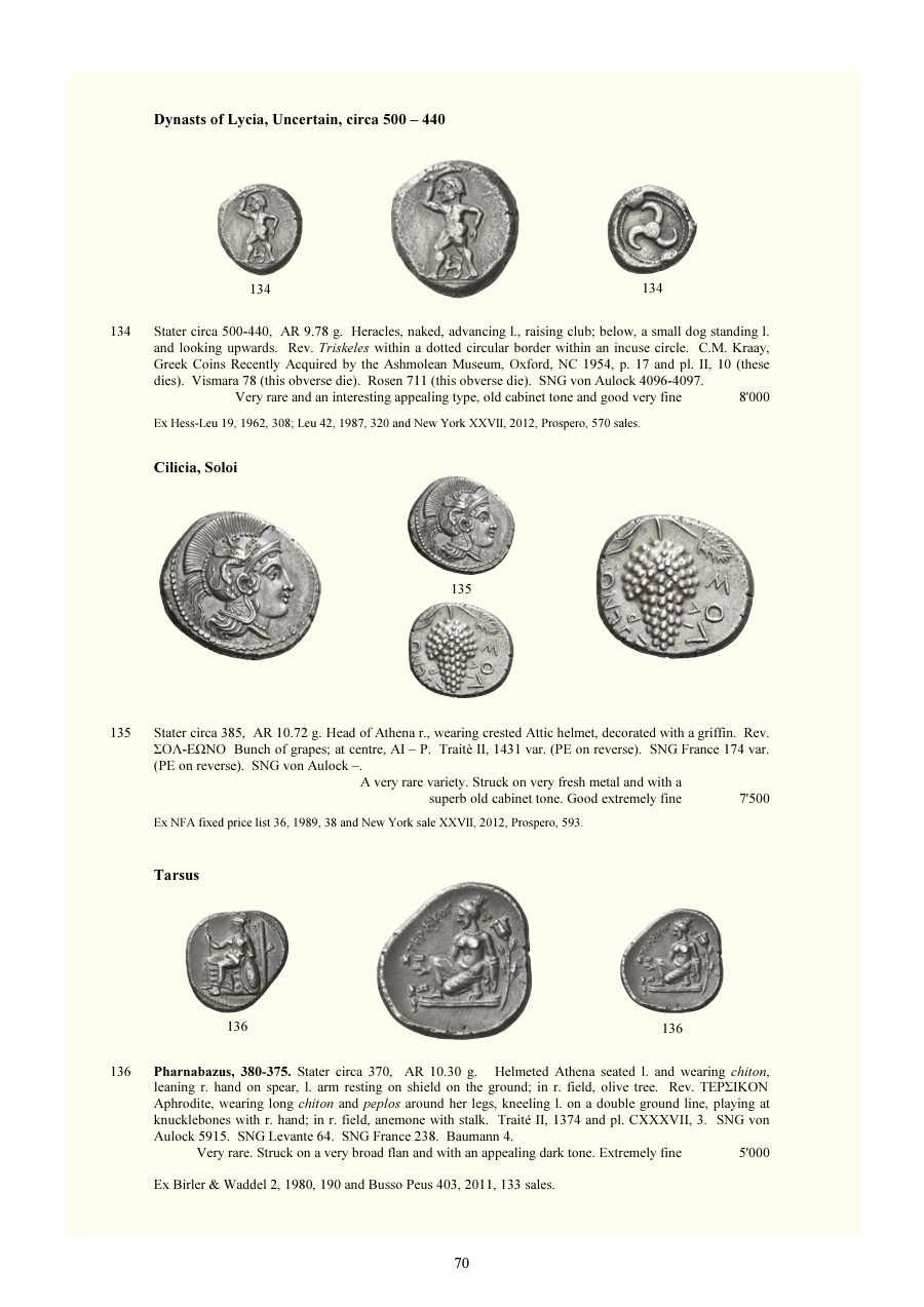 Numismatica Ars Classica Auction 133 (2022) page 72