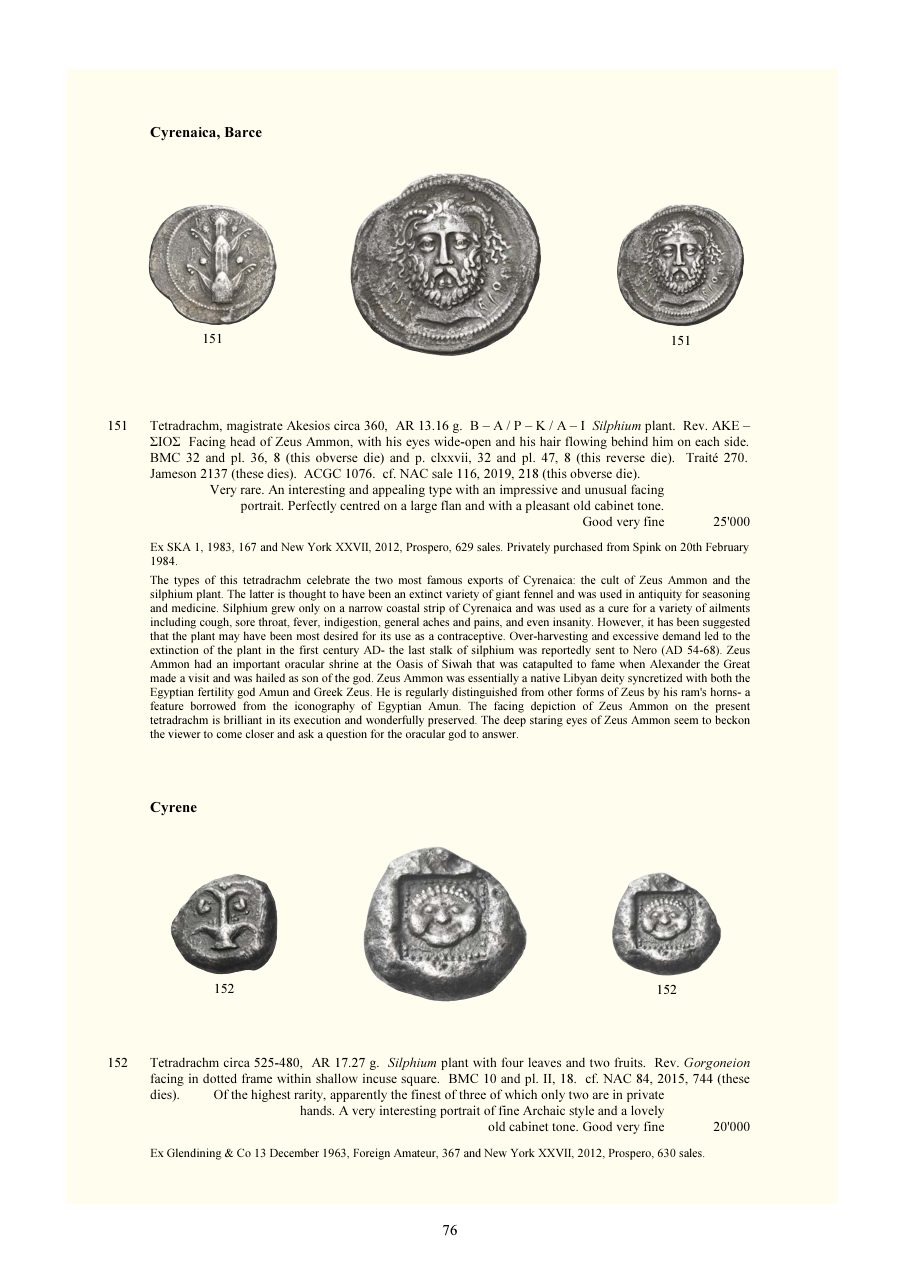 Numismatica Ars Classica Auction 133 (2022) page 78