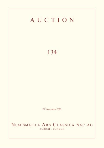 Numismatica Ars Classica Auction 134 (2022) cover