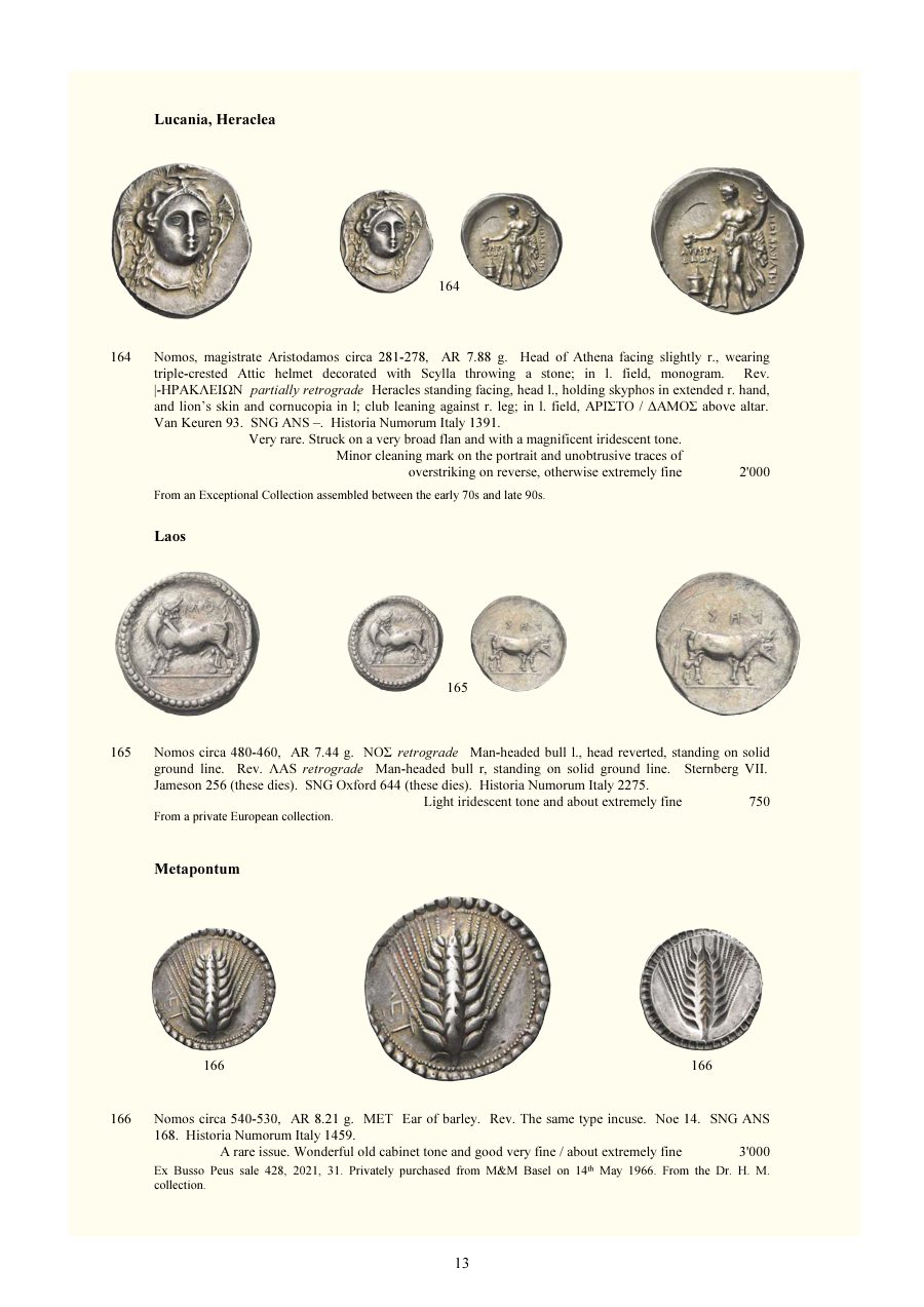 Numismatica Ars Classica Auction 134 (2022) page 15