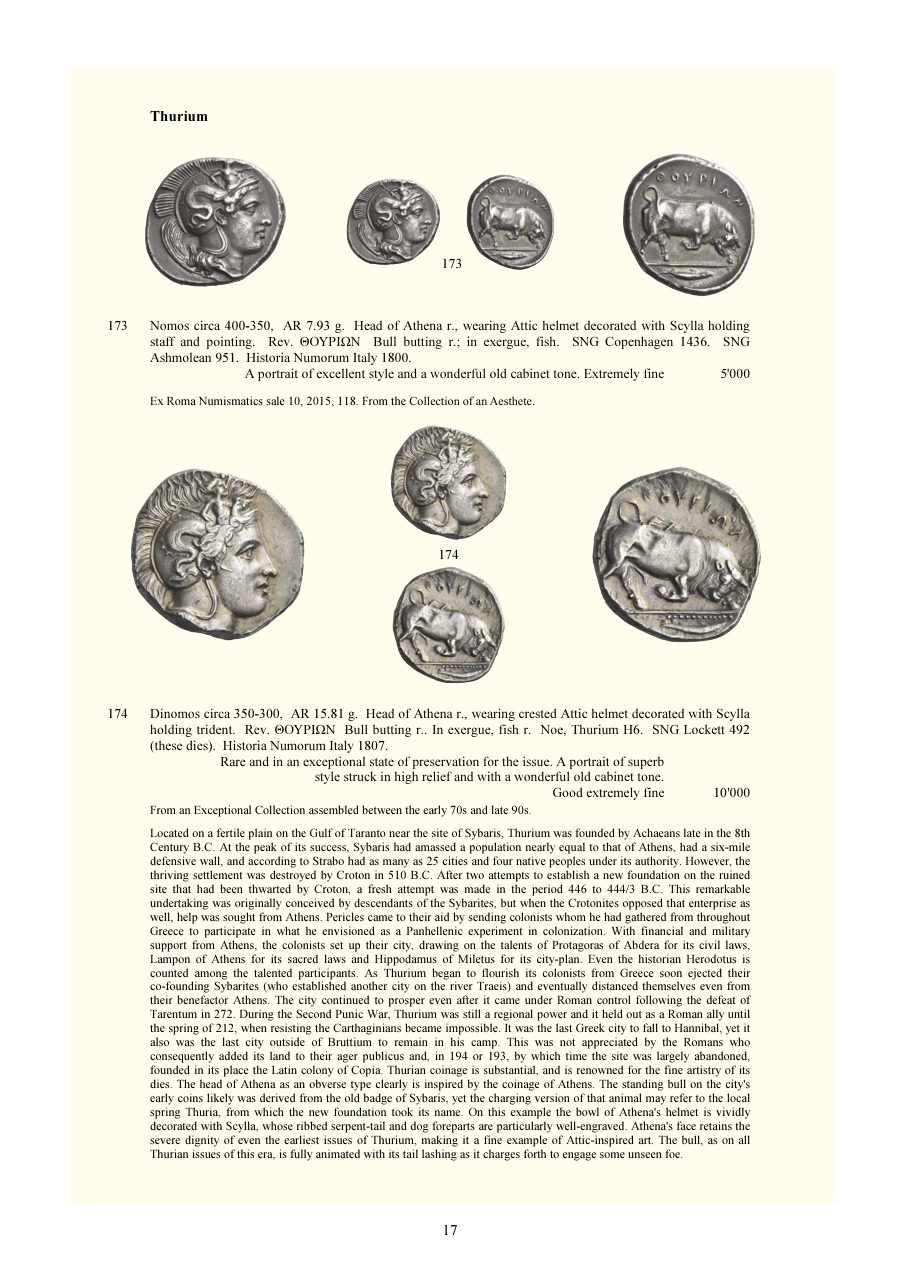Numismatica Ars Classica Auction 134 (2022) page 19