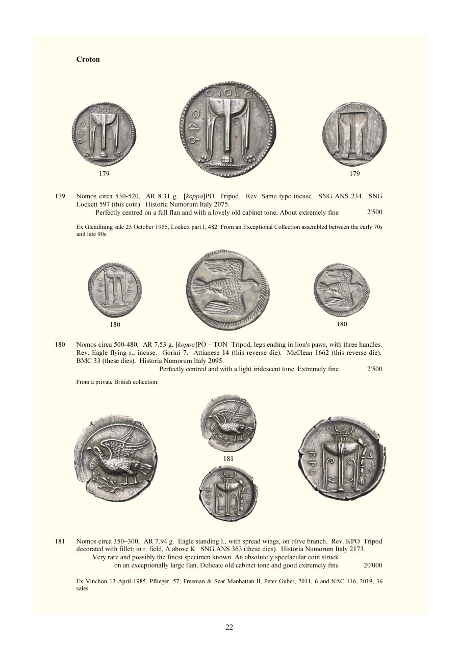 Numismatica Ars Classica Auction 134 (2022) page 24
