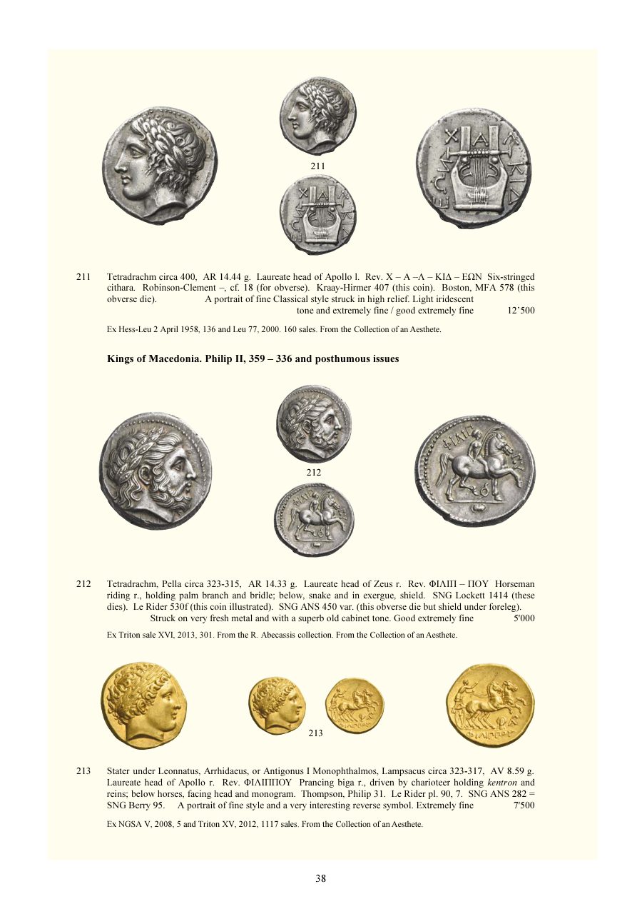 Numismatica Ars Classica Auction 134 (2022) page 40