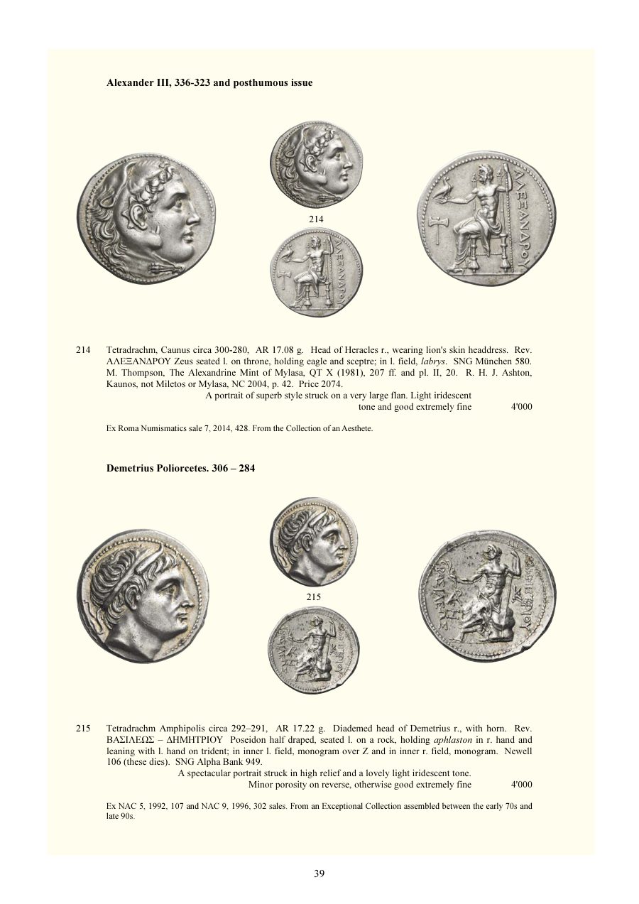 Numismatica Ars Classica Auction 134 (2022) page 41
