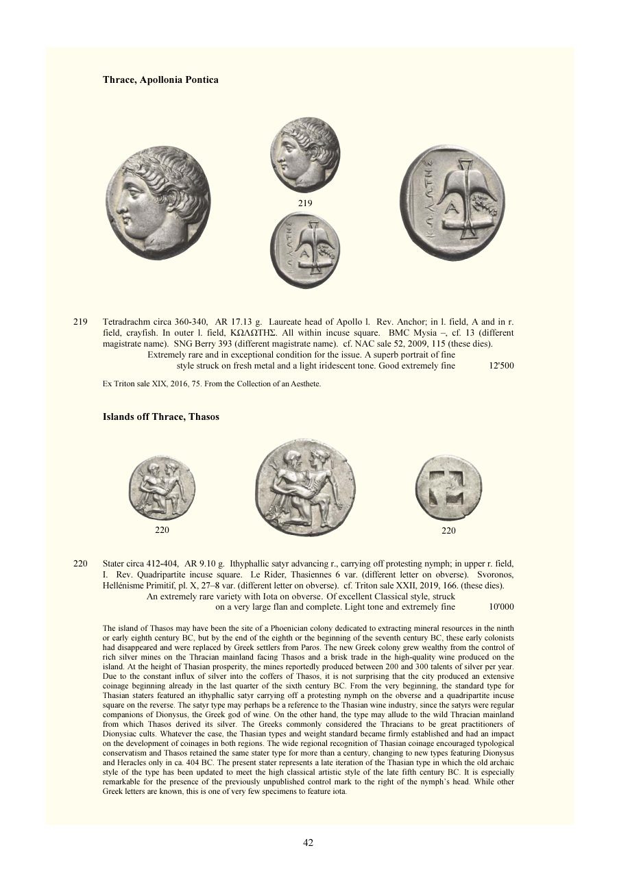 Numismatica Ars Classica Auction 134 (2022) page 44