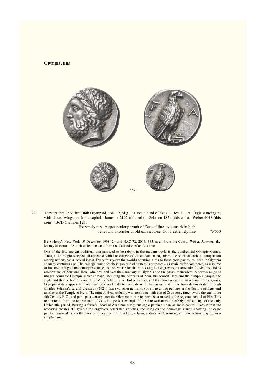 Numismatica Ars Classica Auction 134 (2022) page 50