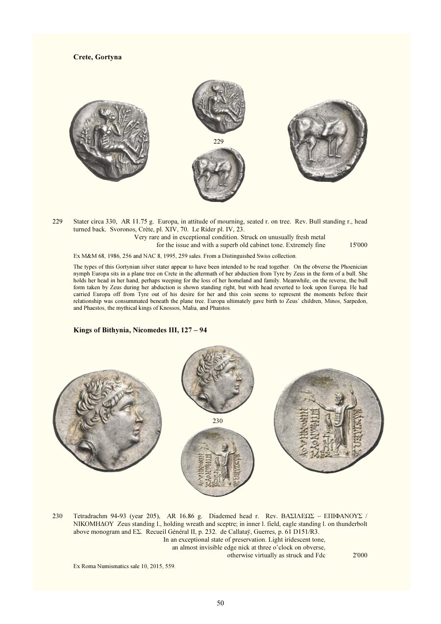 Numismatica Ars Classica Auction 134 (2022) page 52