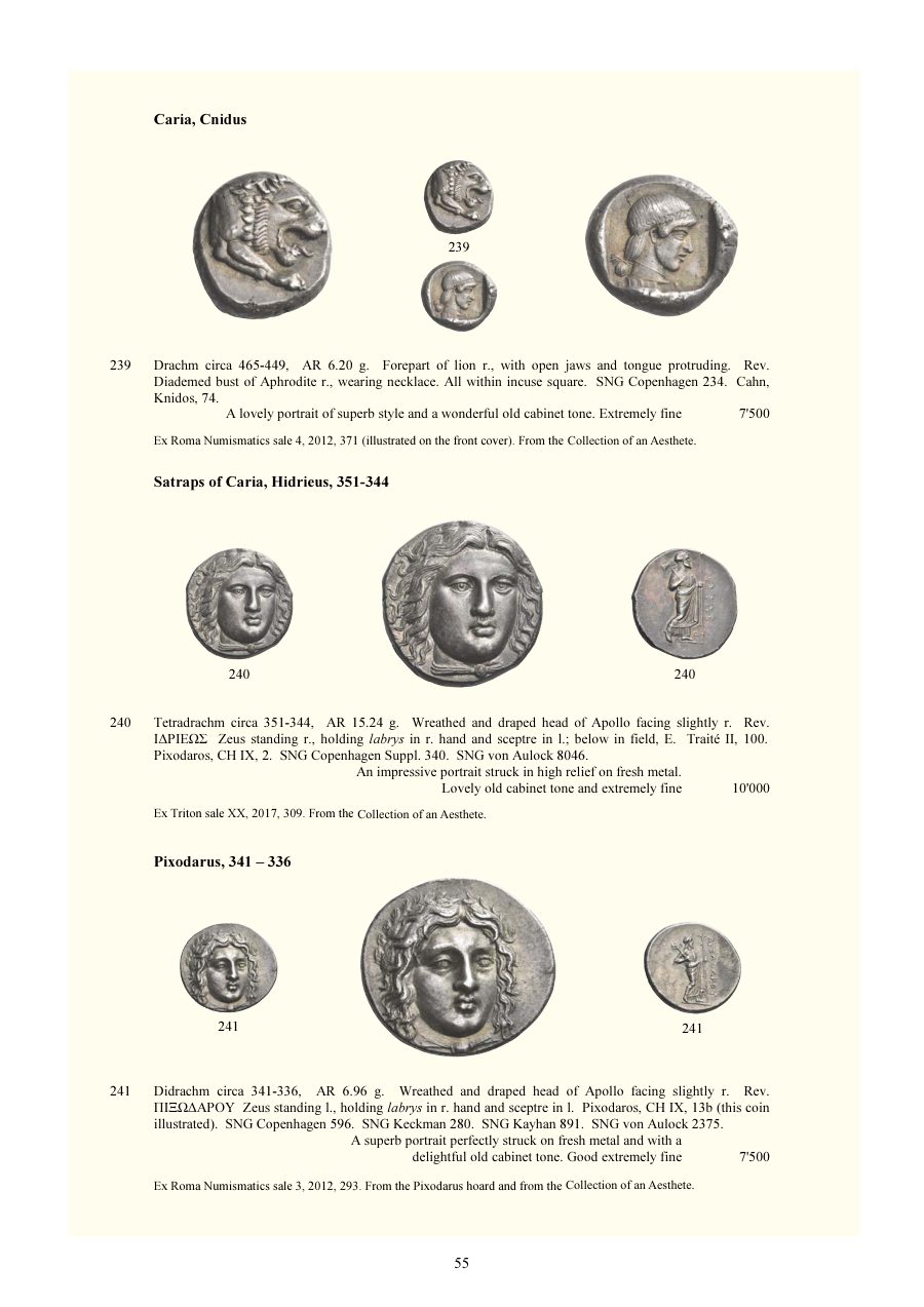 Numismatica Ars Classica Auction 134 (2022) page 57