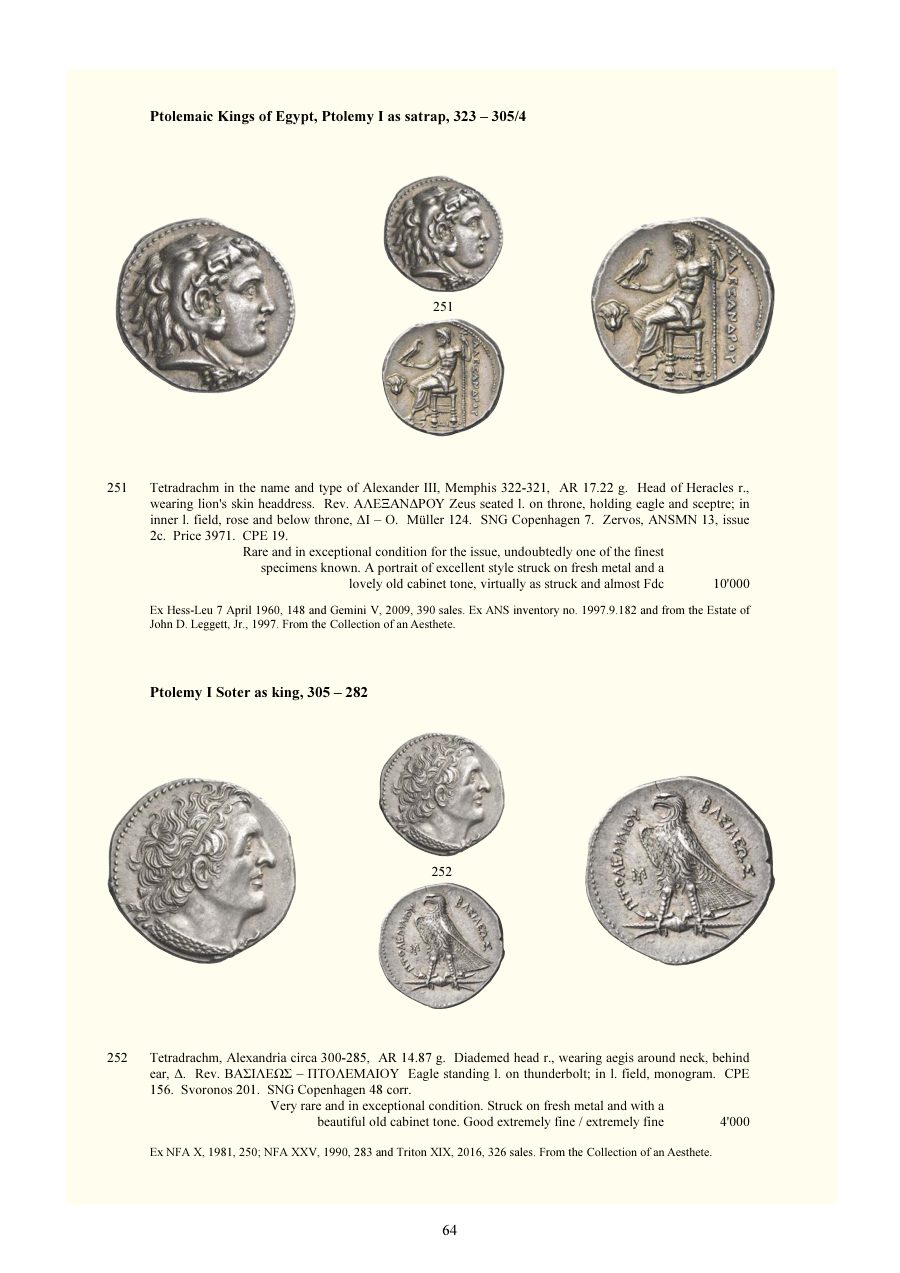 Numismatica Ars Classica Auction 134 (2022) page 66