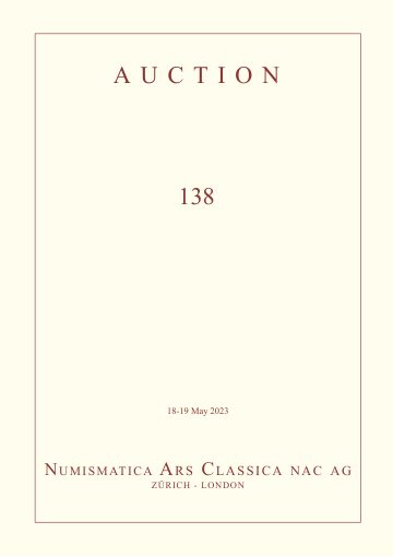 Numismatica Ars Classica Auction 138 (2023) cover
