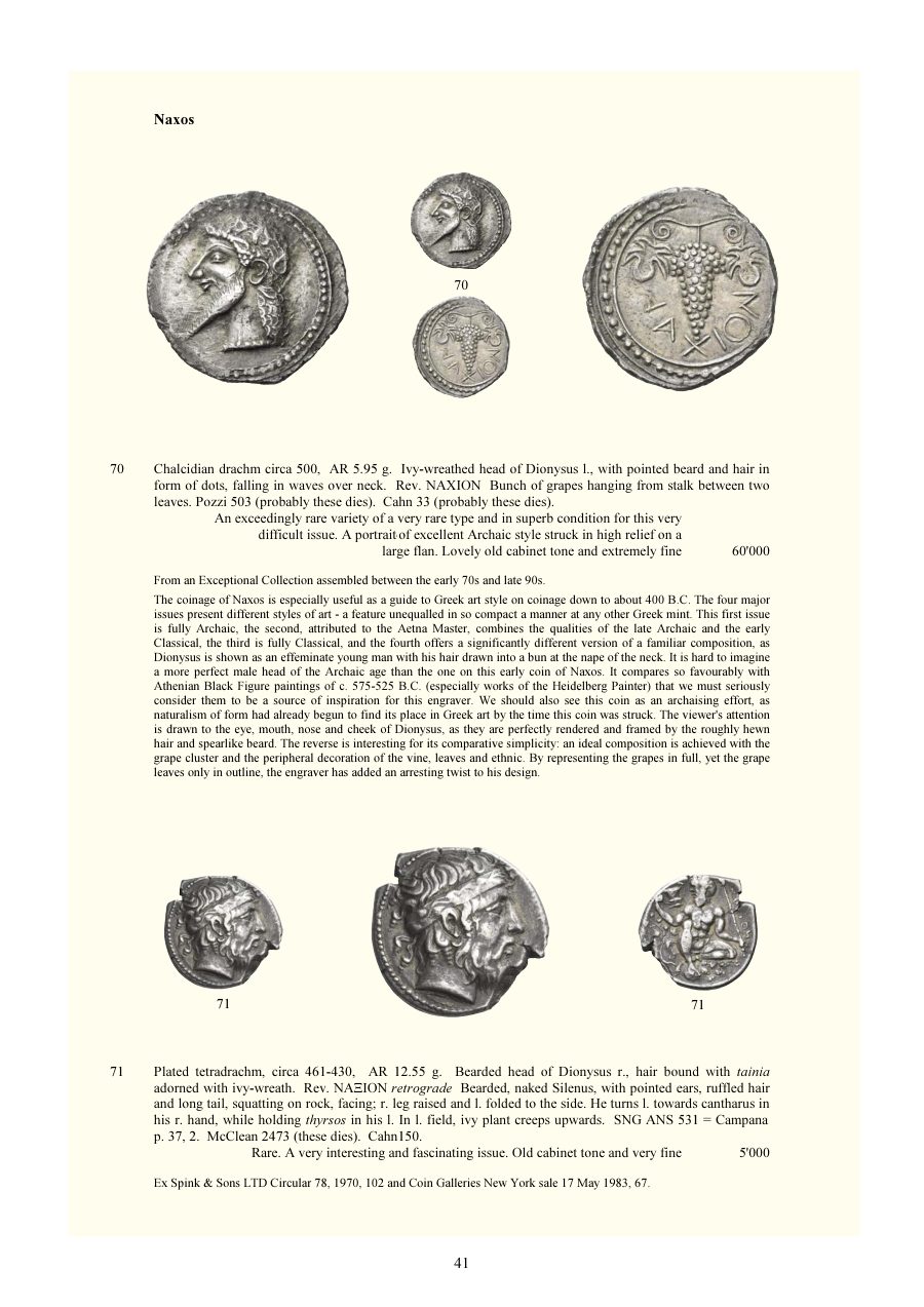 Numismatica Ars Classica Auction 138 (2023) page 43