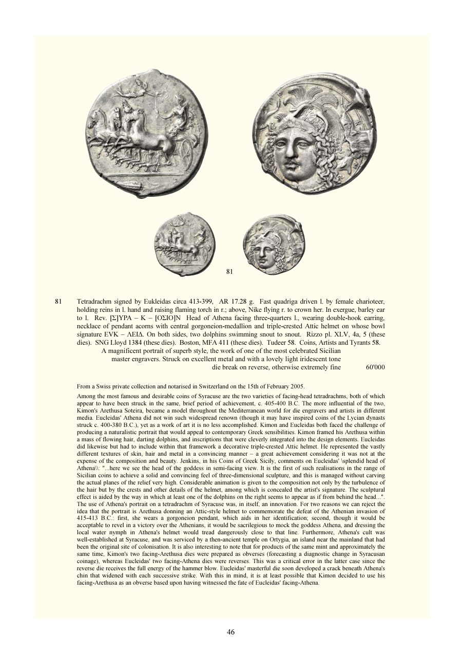 Numismatica Ars Classica Auction 138 (2023) page 48