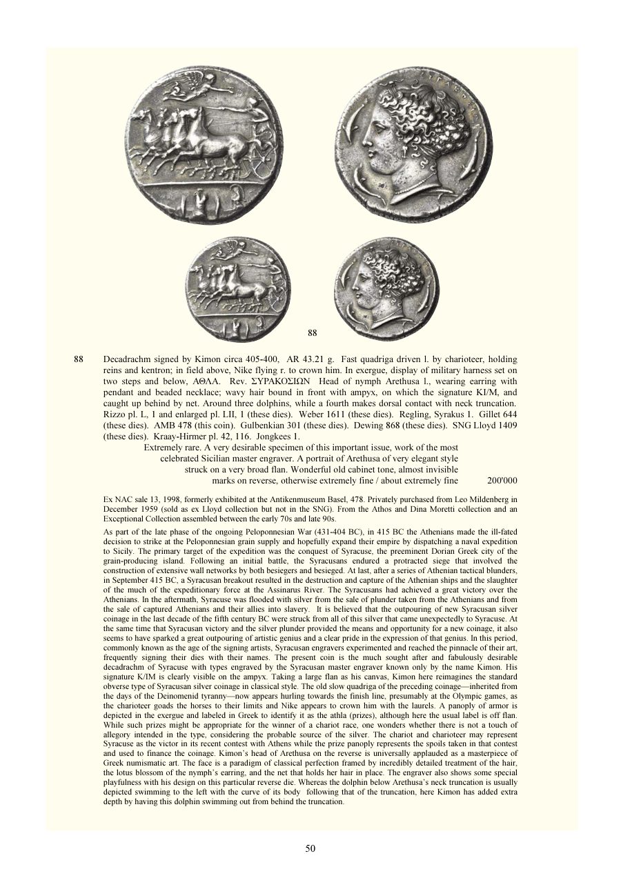 Numismatica Ars Classica Auction 138 (2023) page 52