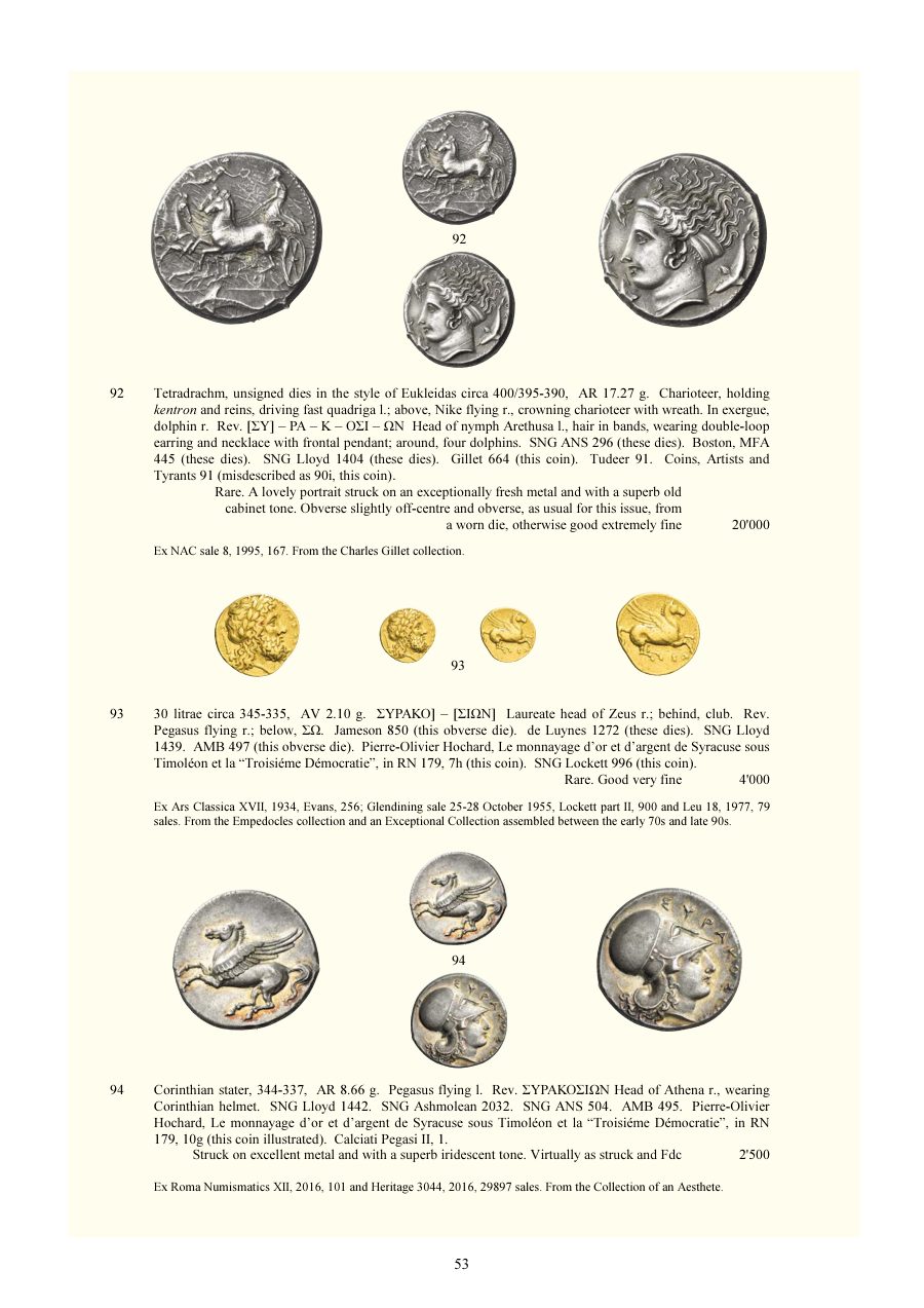 Numismatica Ars Classica Auction 138 (2023) page 55