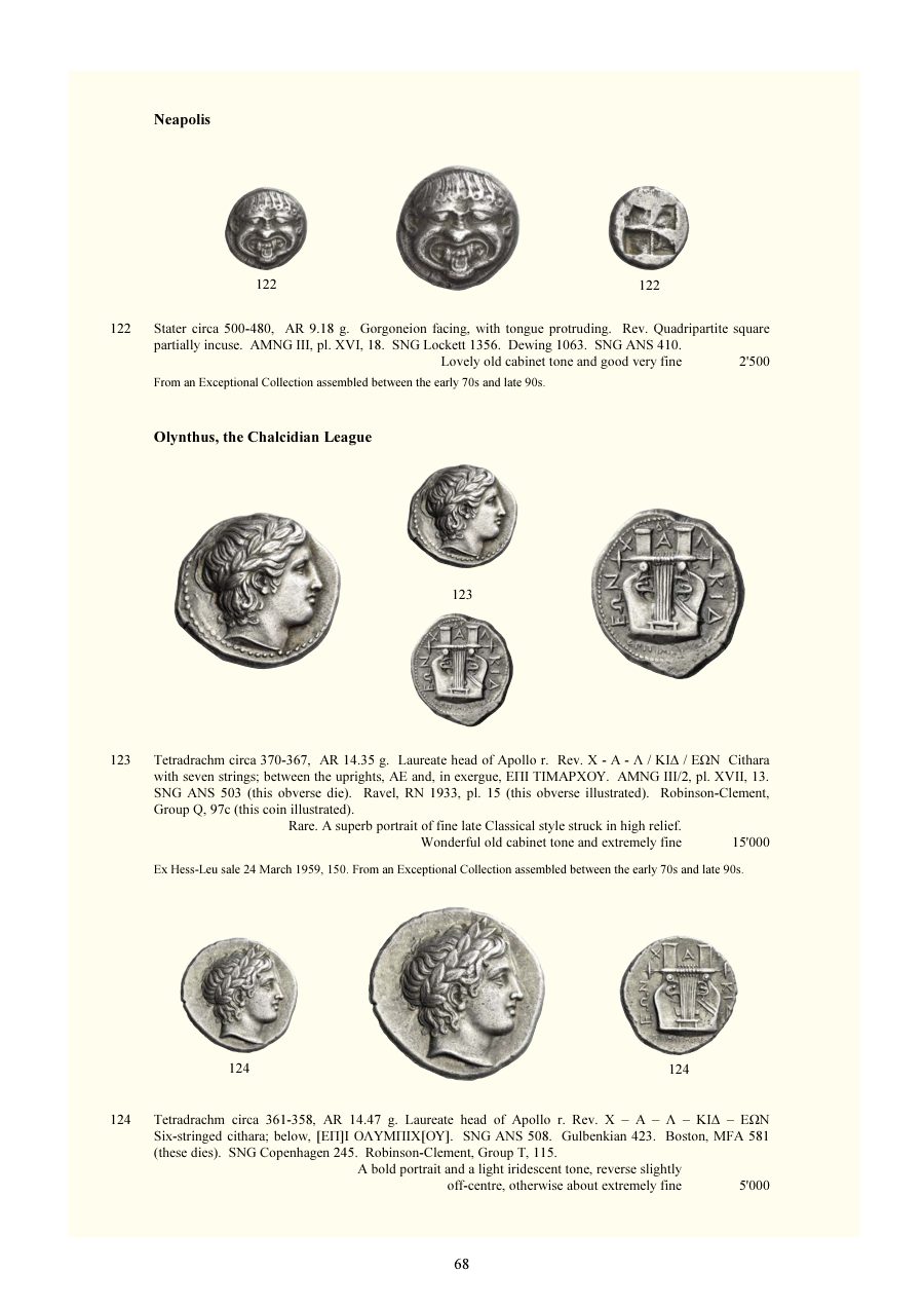 Numismatica Ars Classica Auction 138 (2023) page 70