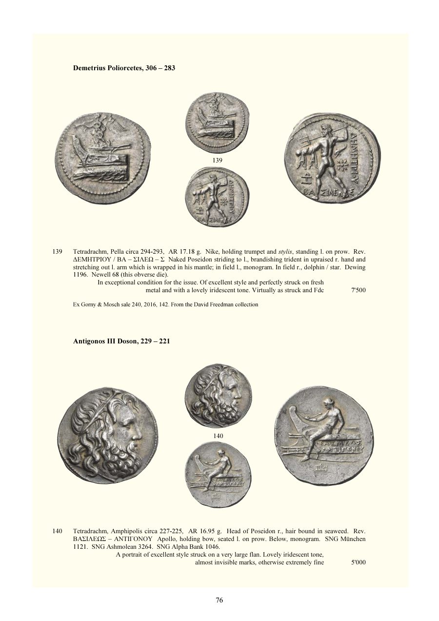 Numismatica Ars Classica Auction 138 (2023) page 78