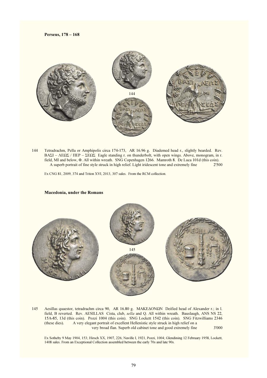 Numismatica Ars Classica Auction 138 (2023) page 81