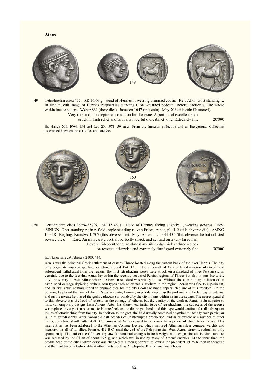 Numismatica Ars Classica Auction 138 (2023) page 84