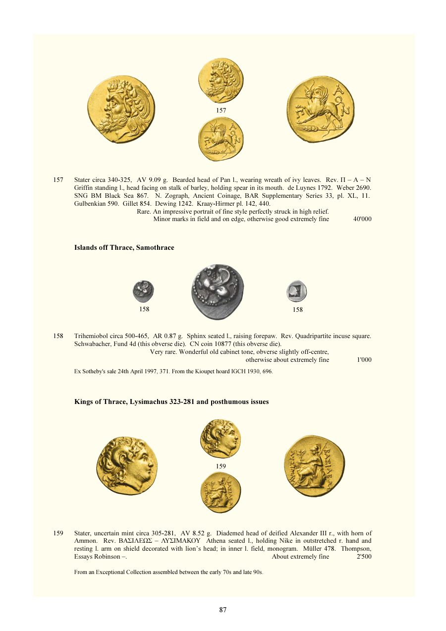 Numismatica Ars Classica Auction 138 (2023) page 89