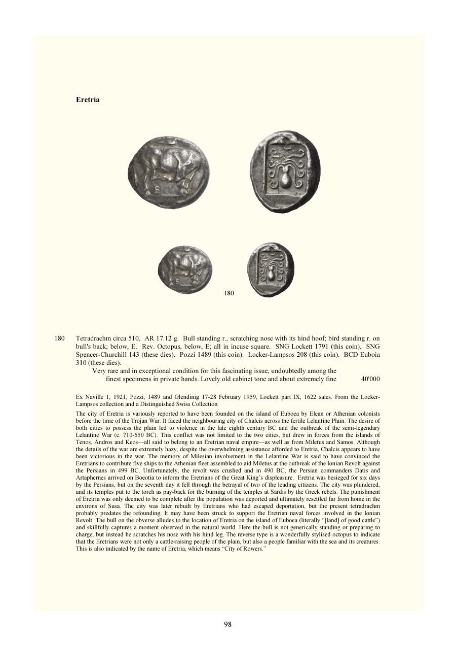 Numismatica Ars Classica Auction 138 (2023) page 100