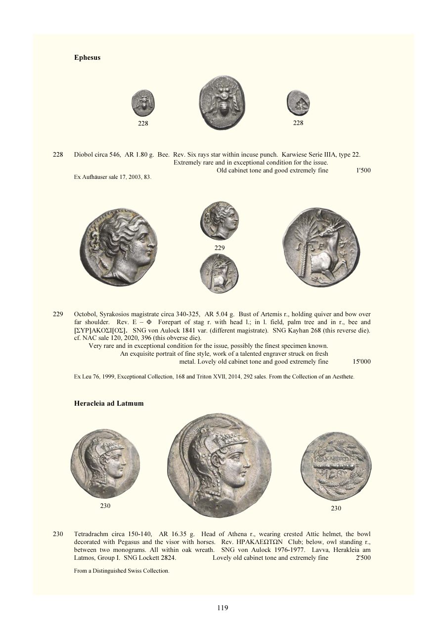 Numismatica Ars Classica Auction 138 (2023) page 121