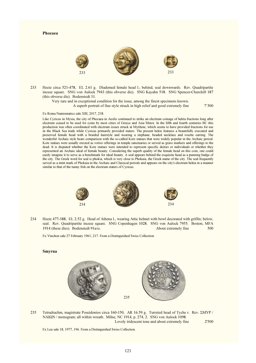 Numismatica Ars Classica Auction 138 (2023) page 123