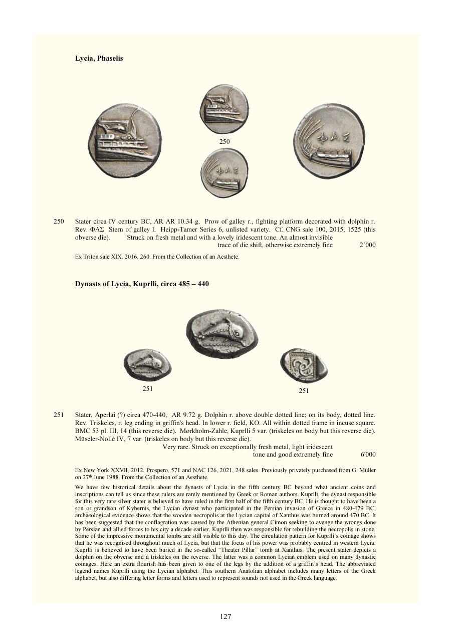 Numismatica Ars Classica Auction 138 (2023) page 129
