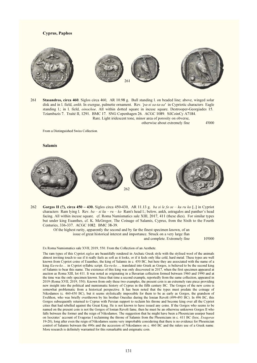 Numismatica Ars Classica Auction 138 (2023) page 133
