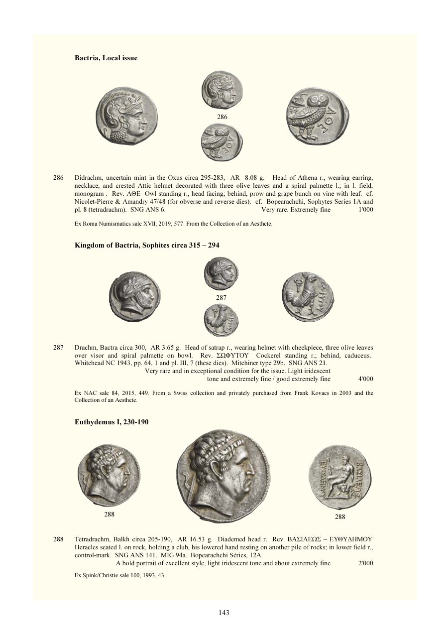 Numismatica Ars Classica Auction 138 (2023) page 145