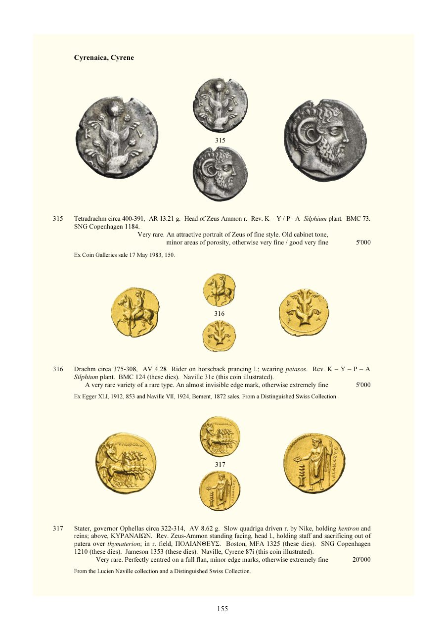 Numismatica Ars Classica Auction 138 (2023) page 157