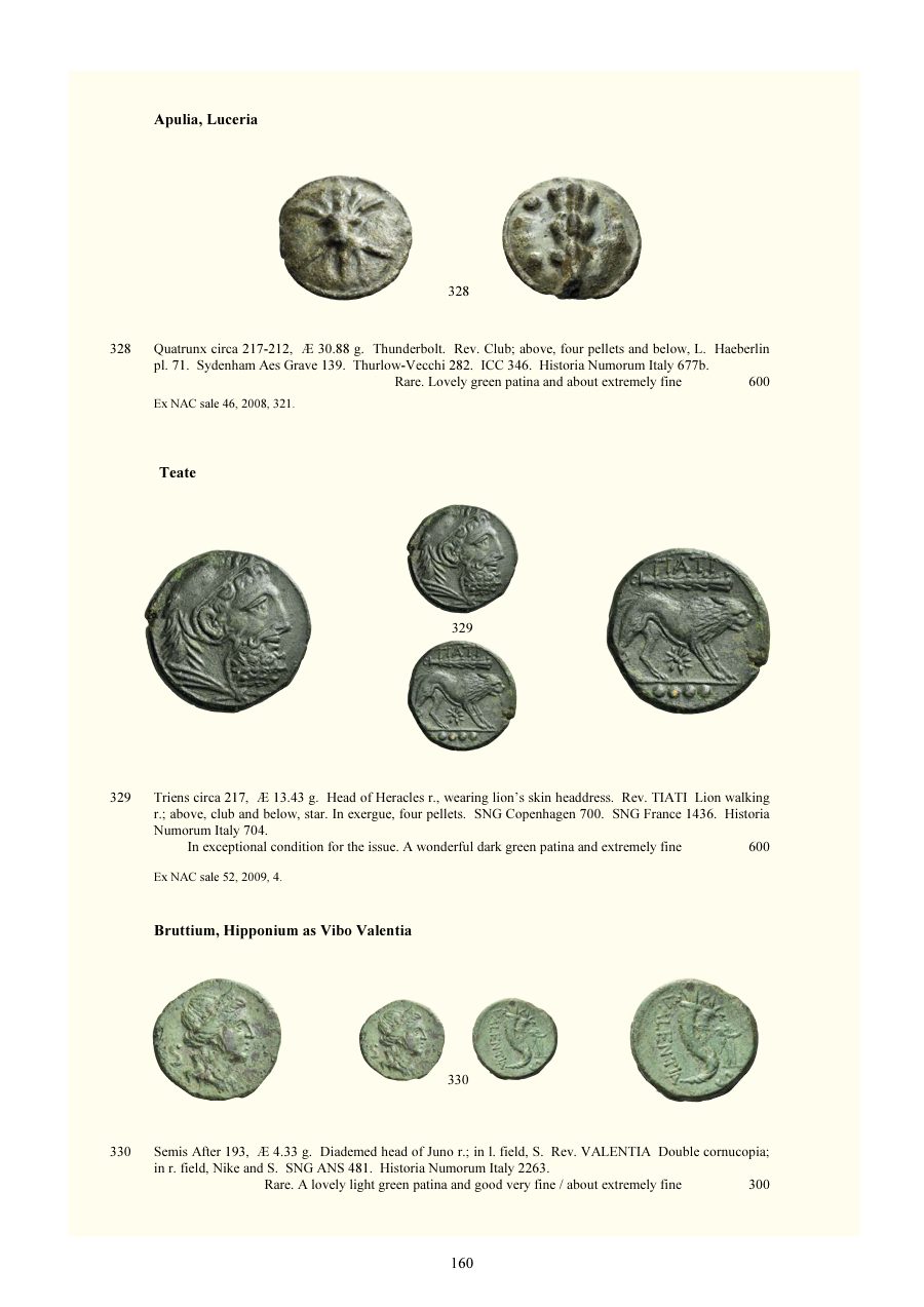 Numismatica Ars Classica Auction 138 (2023) page 162
