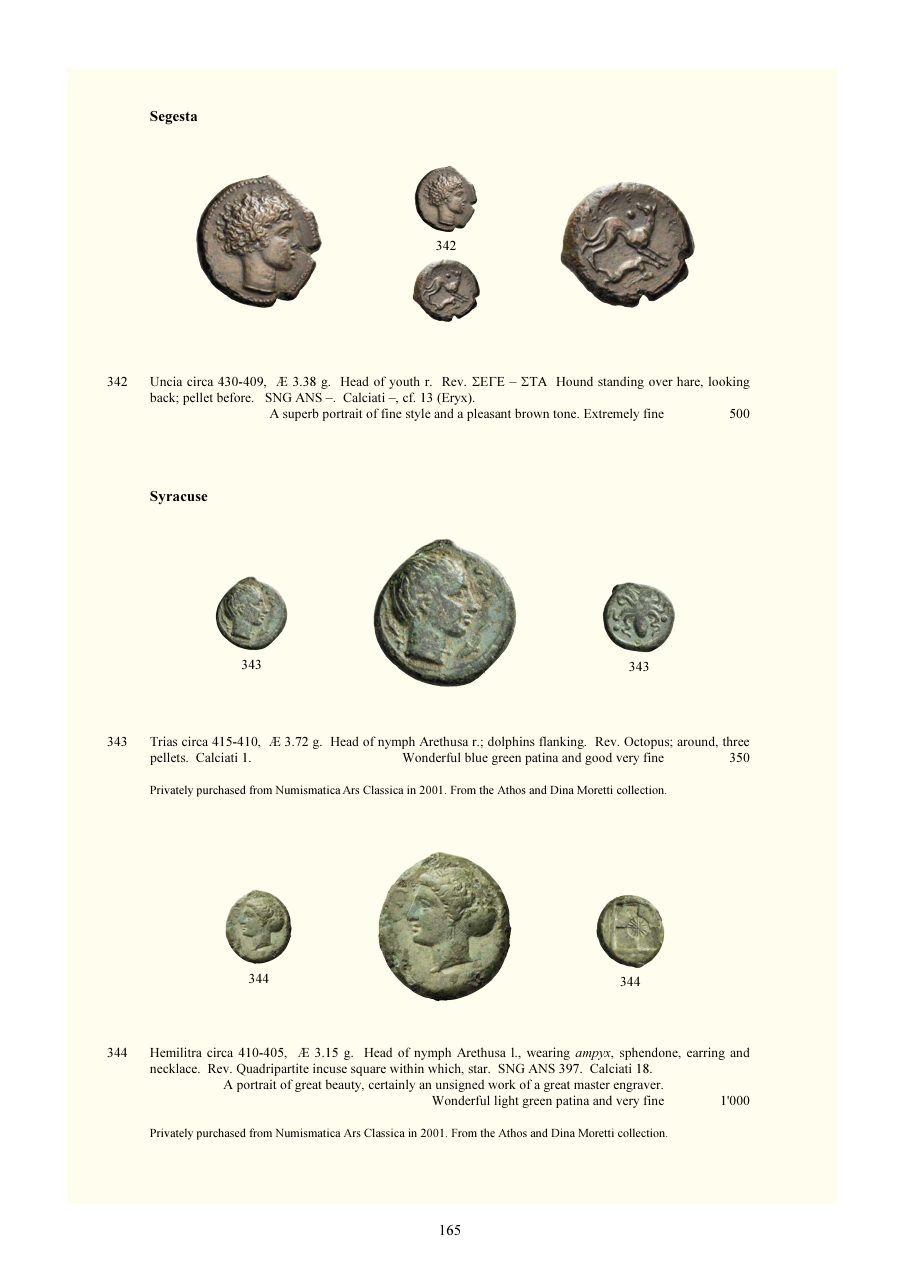Numismatica Ars Classica Auction 138 (2023) page 167
