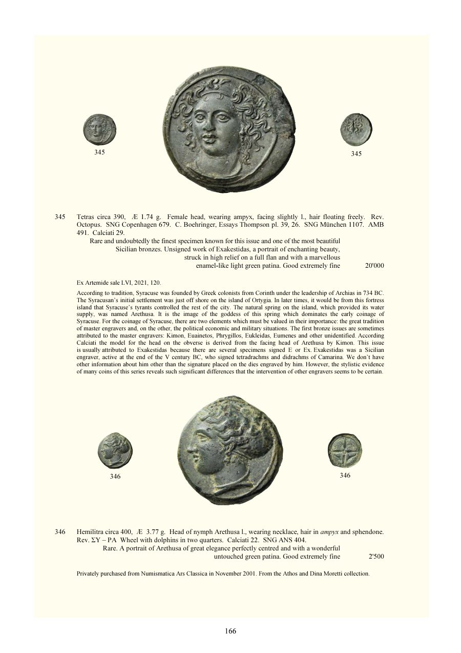 Numismatica Ars Classica Auction 138 (2023) page 168