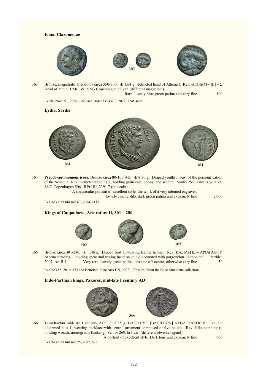 Numismatica Ars Classica Auction 138 (2023) page 174
