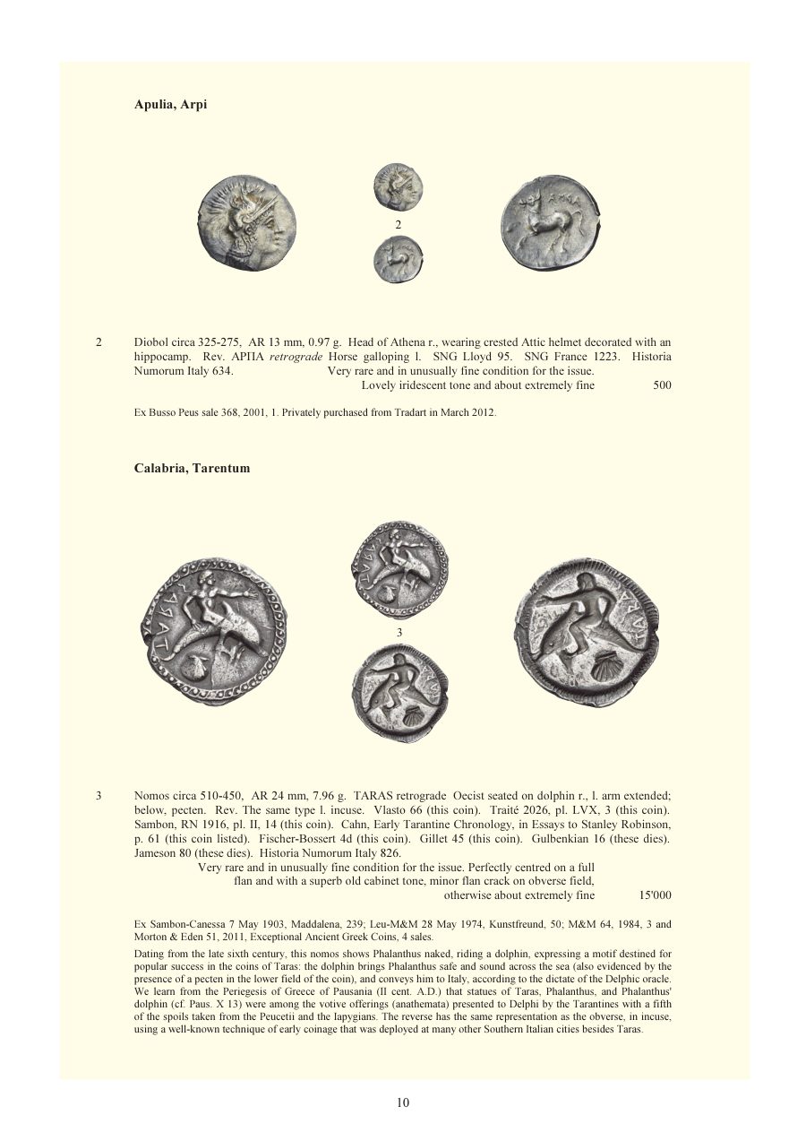 Numismatica Ars Classica Auction 140 (2023) page 12