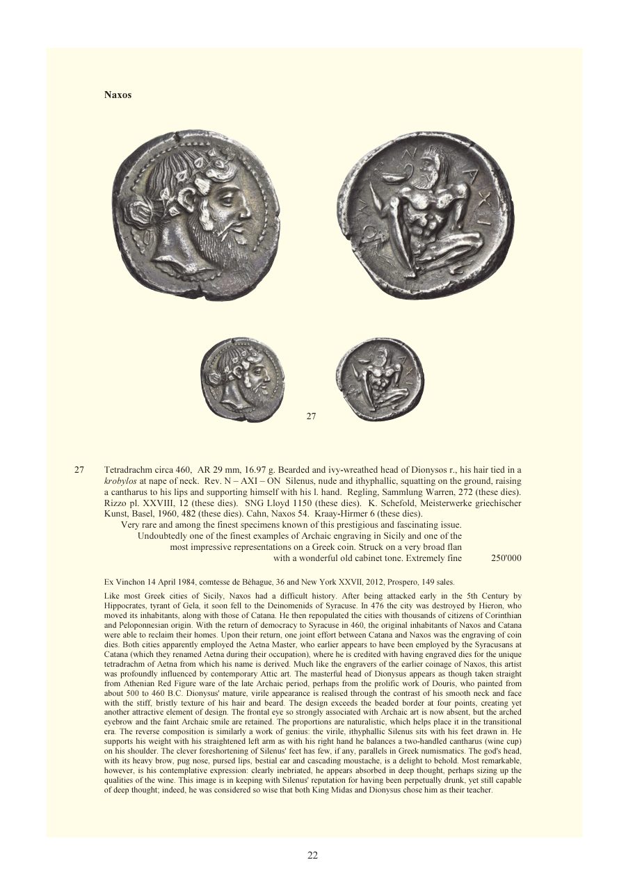 Numismatica Ars Classica Auction 140 (2023) page 24