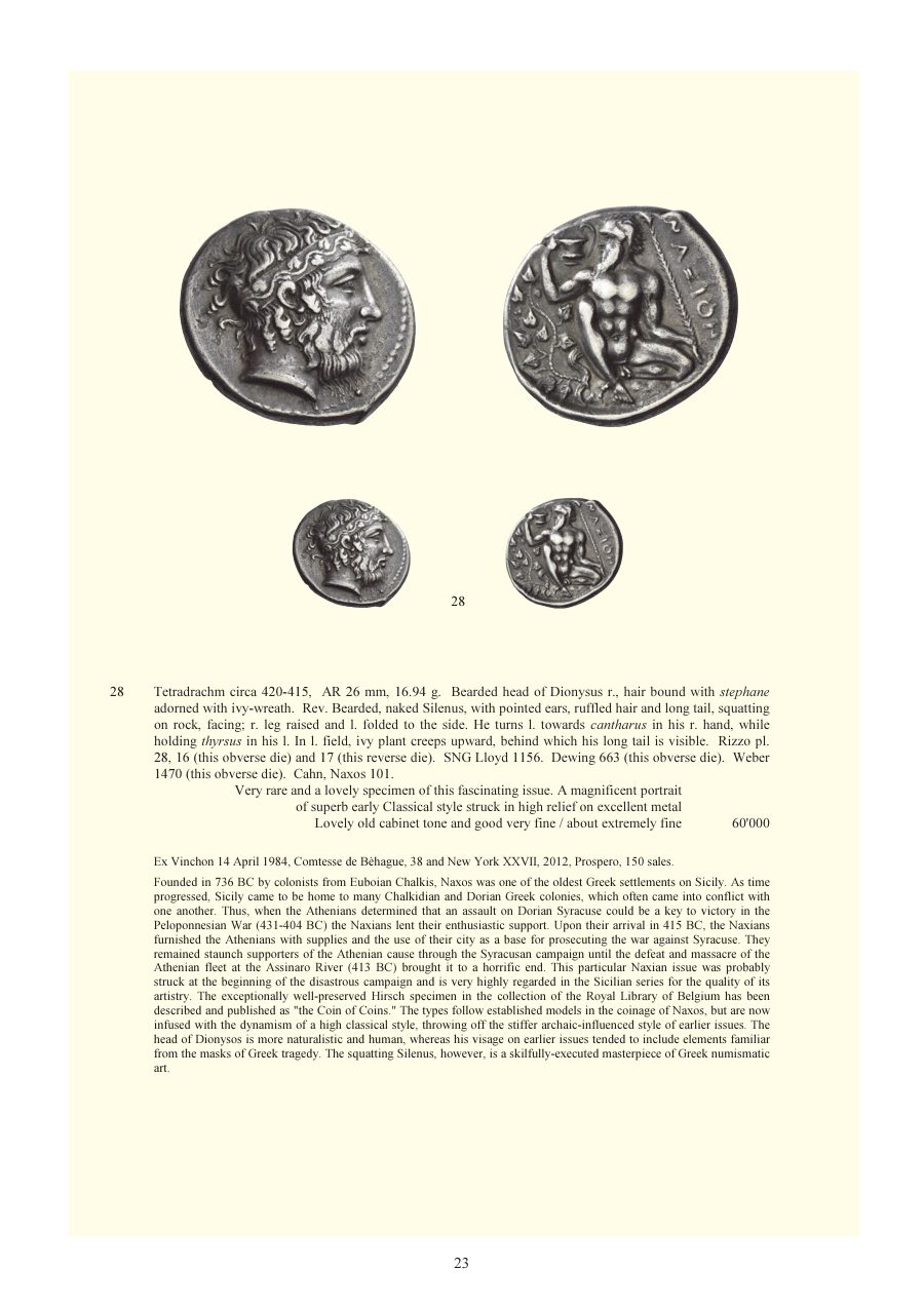 Numismatica Ars Classica Auction 140 (2023) page 25