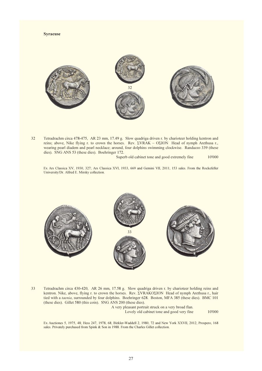 Numismatica Ars Classica Auction 140 (2023) page 29