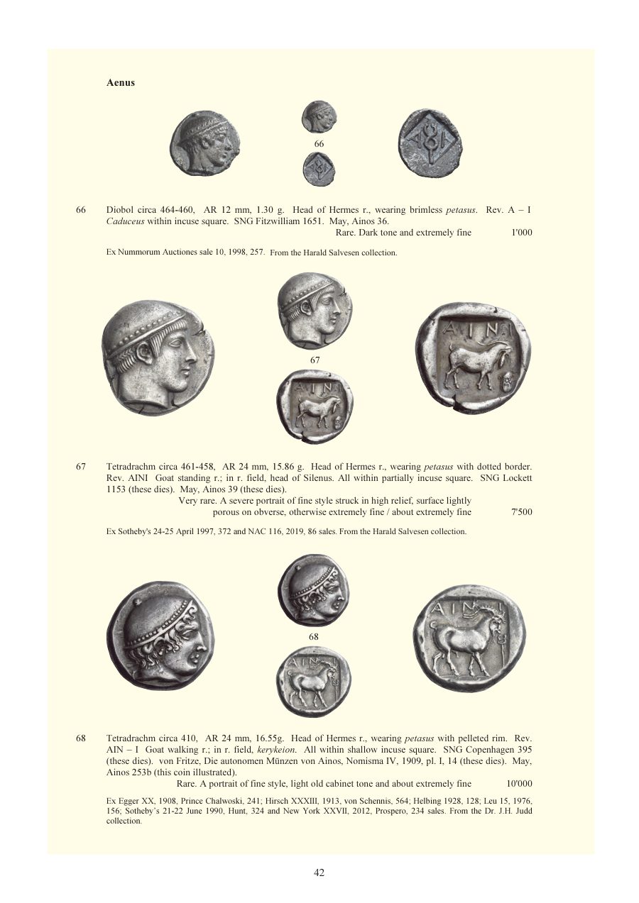 Numismatica Ars Classica Auction 140 (2023) page 44