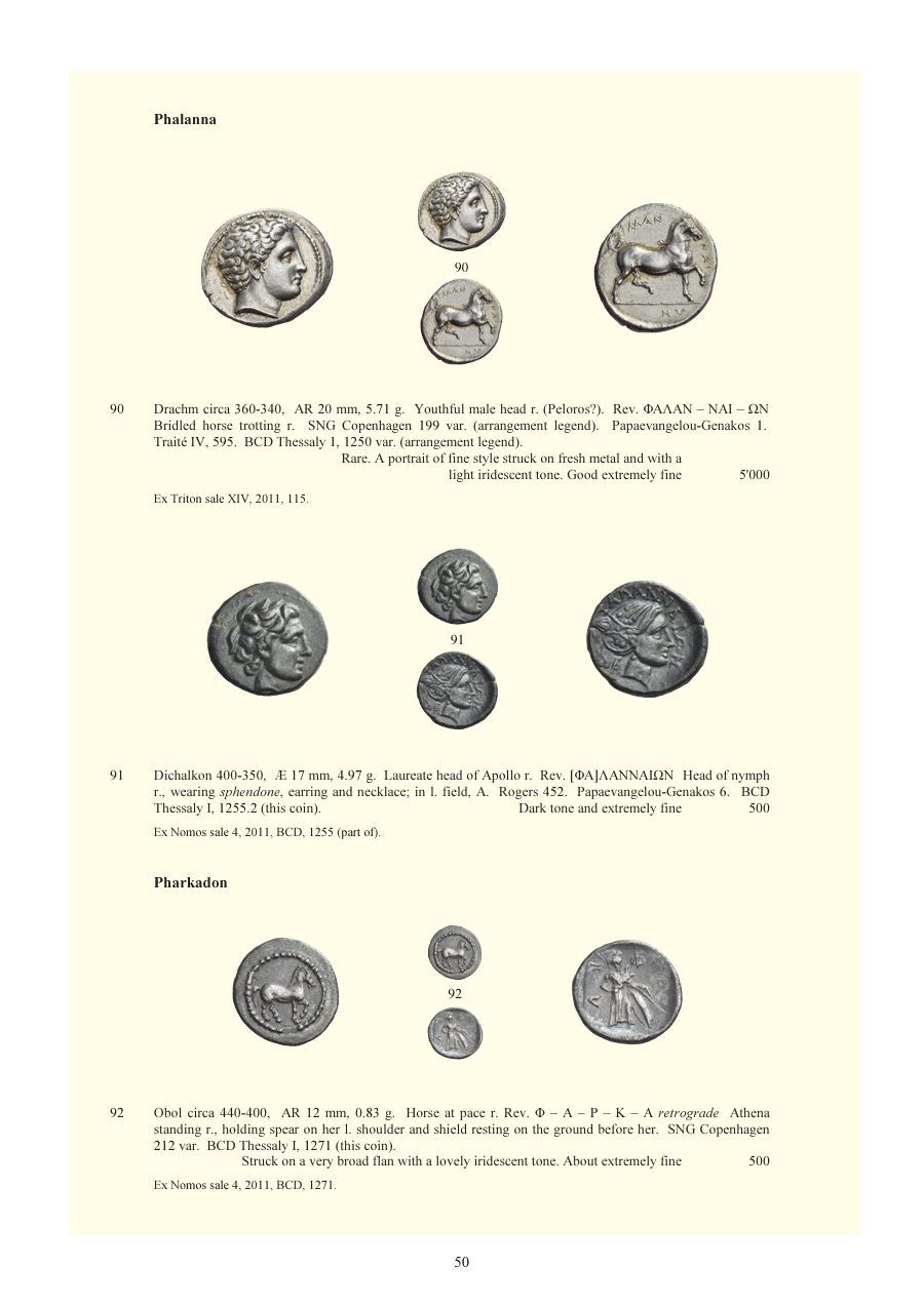 Numismatica Ars Classica Auction 140 (2023) page 52