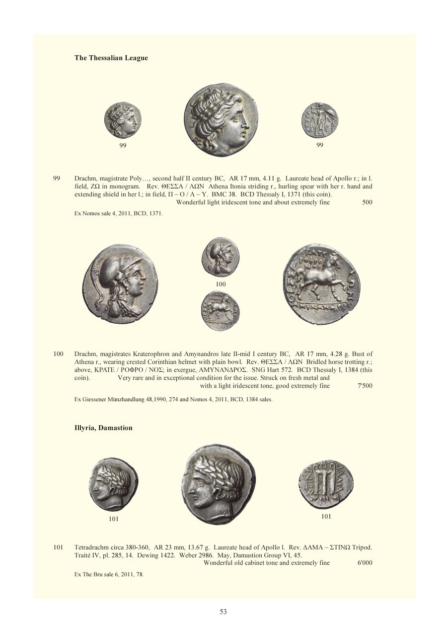 Numismatica Ars Classica Auction 140 (2023) page 55