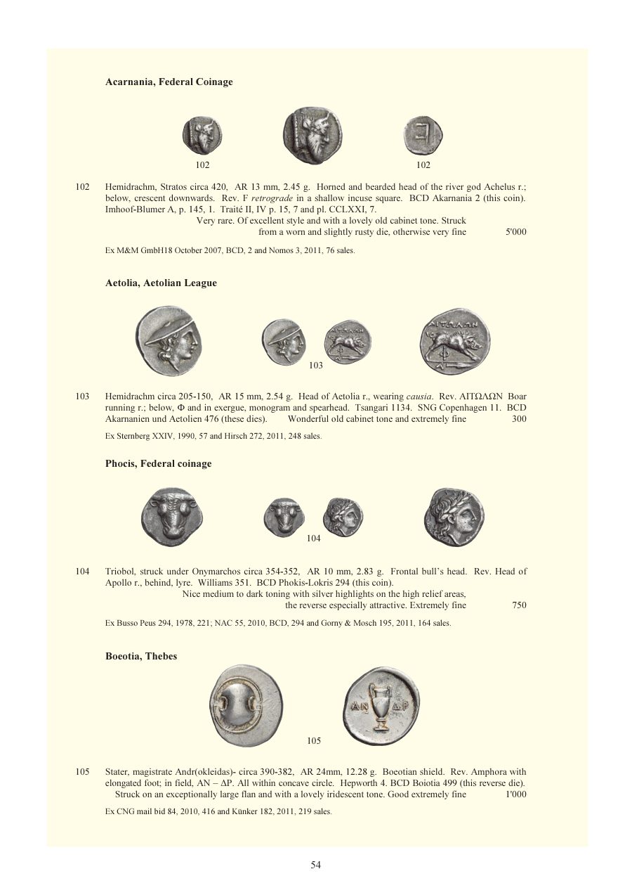 Numismatica Ars Classica Auction 140 (2023) page 56