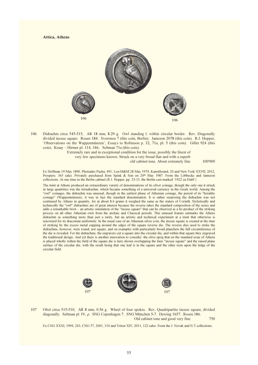 Numismatica Ars Classica Auction 140 (2023) page 57