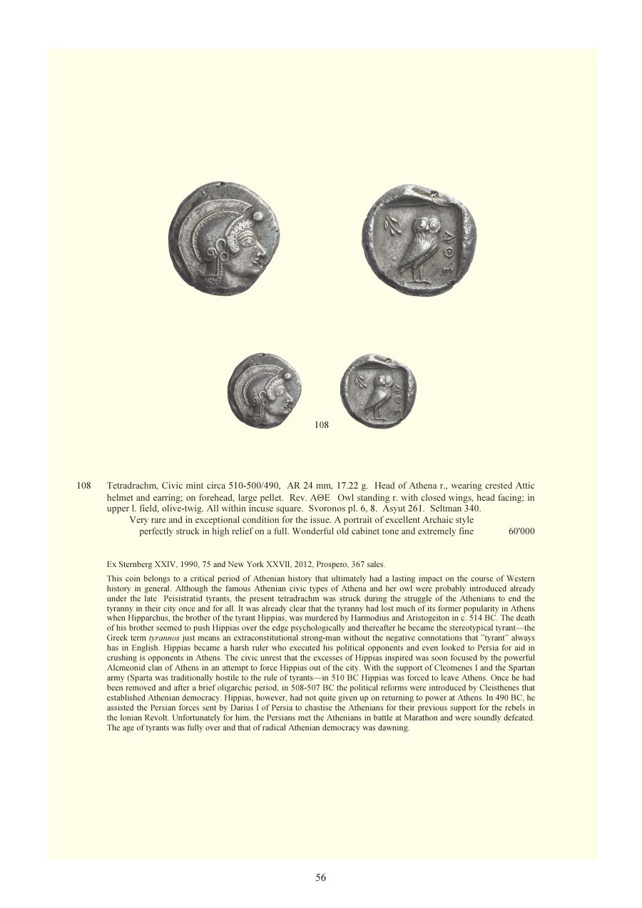 Numismatica Ars Classica Auction 140 (2023) page 58