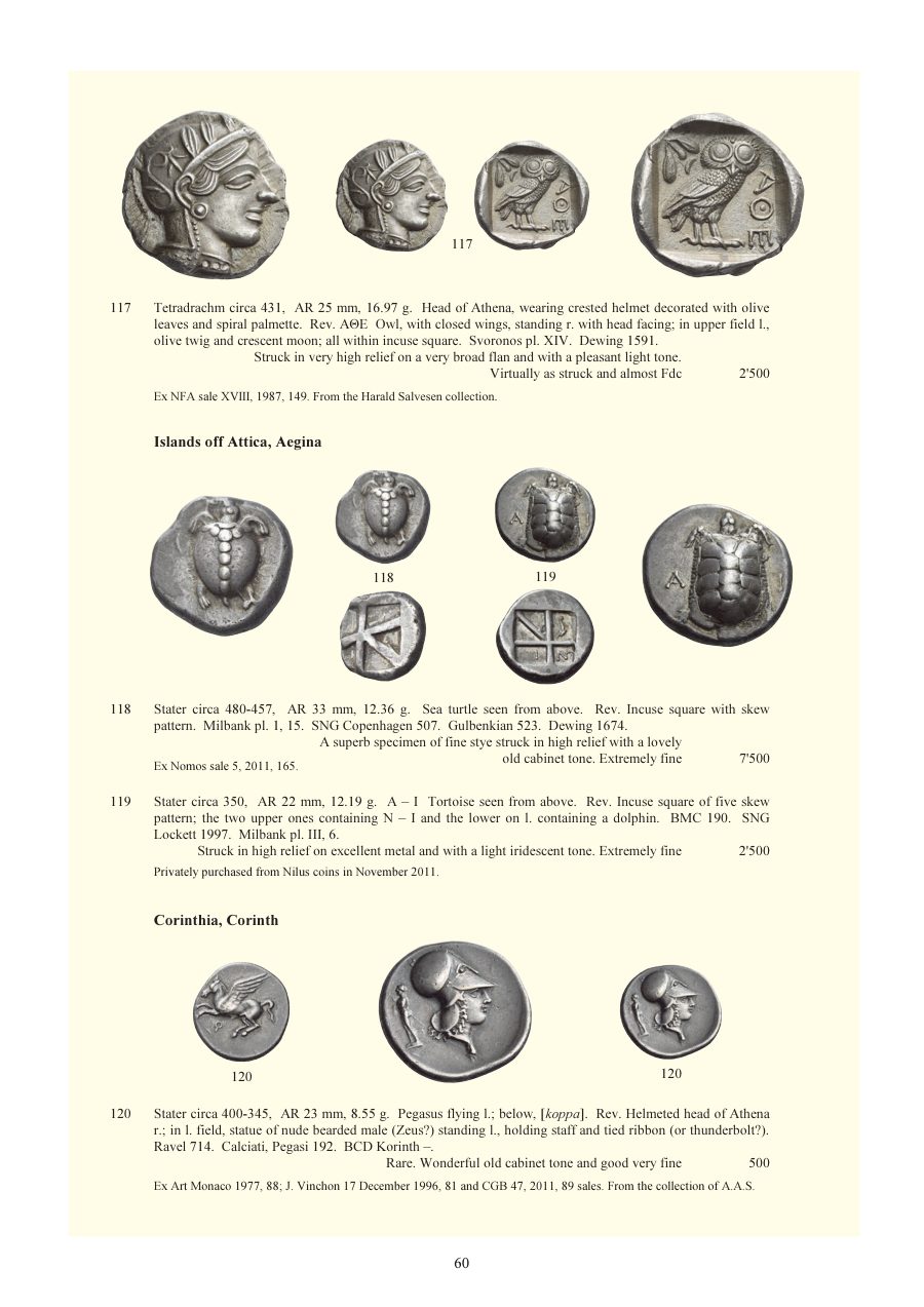 Numismatica Ars Classica Auction 140 (2023) page 62