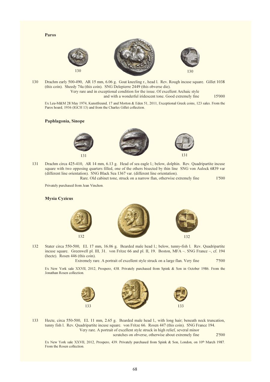 Numismatica Ars Classica Auction 140 (2023) page 70