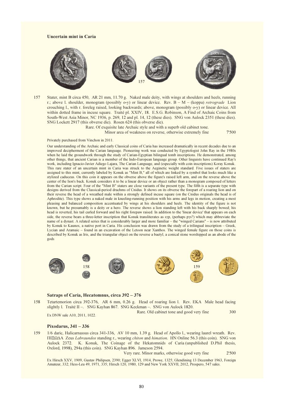 Numismatica Ars Classica Auction 140 (2023) page 82
