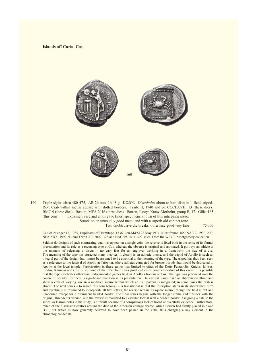 Numismatica Ars Classica Auction 140 (2023) page 83