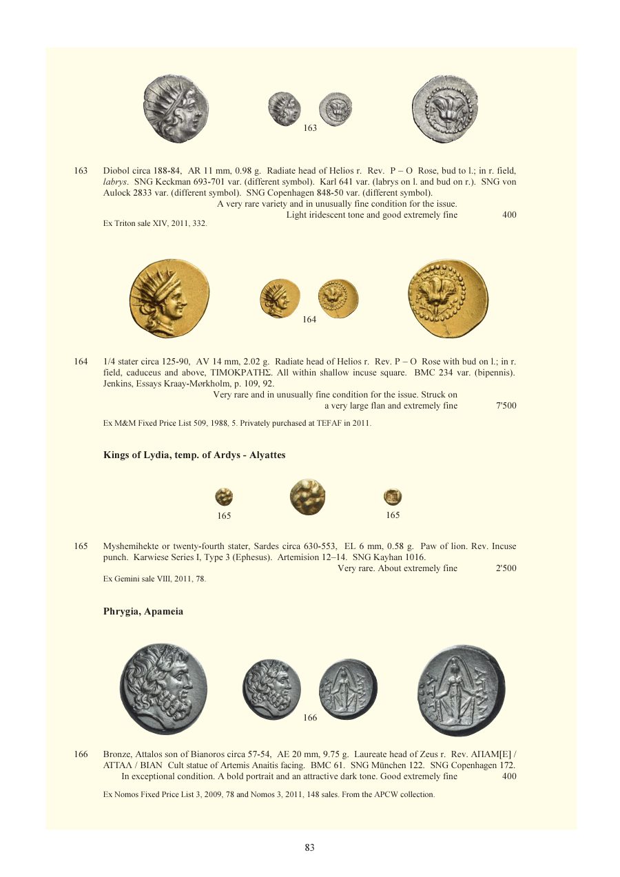 Numismatica Ars Classica Auction 140 (2023) page 85