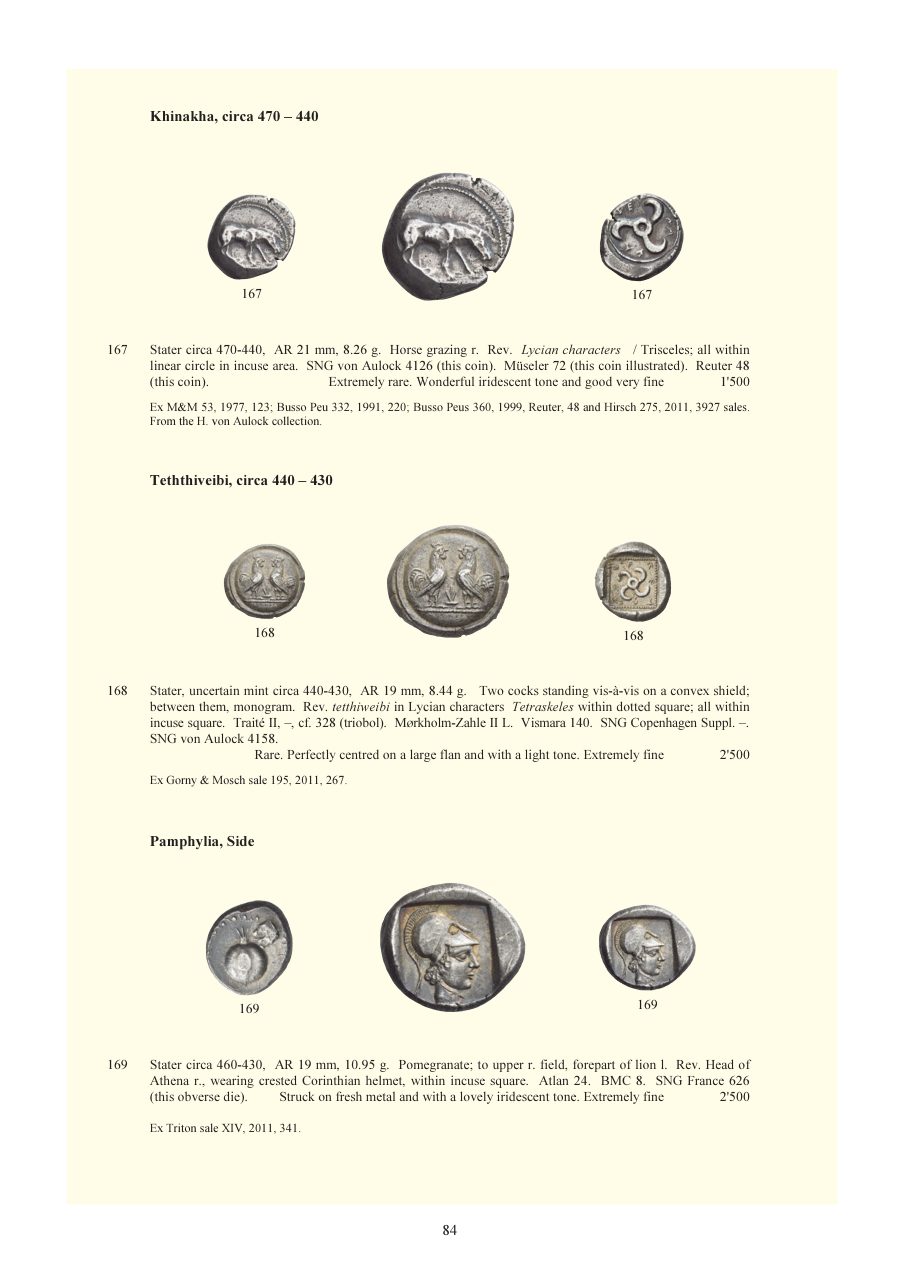 Numismatica Ars Classica Auction 140 (2023) page 86